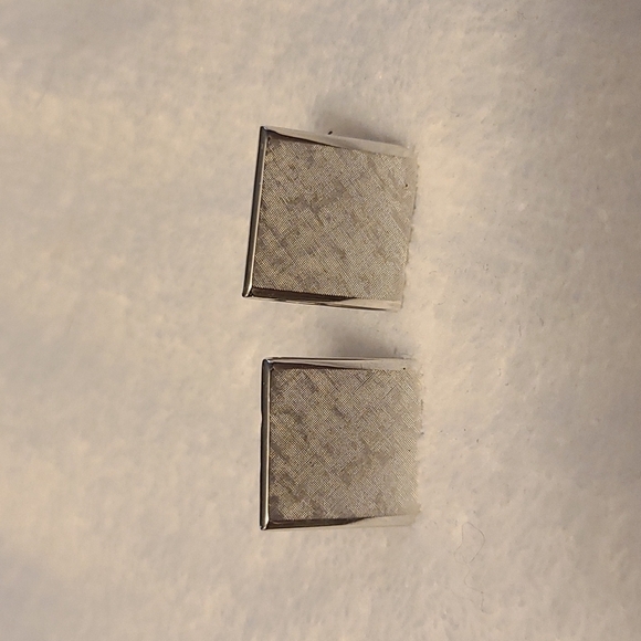 Cufflinks vintage silver color - Picture 1 of 4